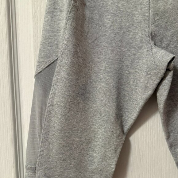 ⭐️ $5, spend over $20 - Forever 21 Sheer Mesh Inset Ribbed Leggings in Grey - Picture 11 of 12